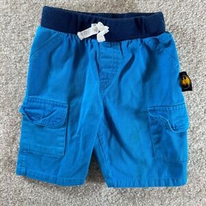 VTG y2k 2000s Batman boys blue shorts sz 3T kidcore retro‎ cargo shorts